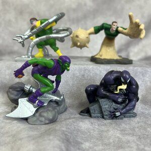 Lot Disney Store Exclusive Marvel Spider-Man Set of 4 Figures Villains